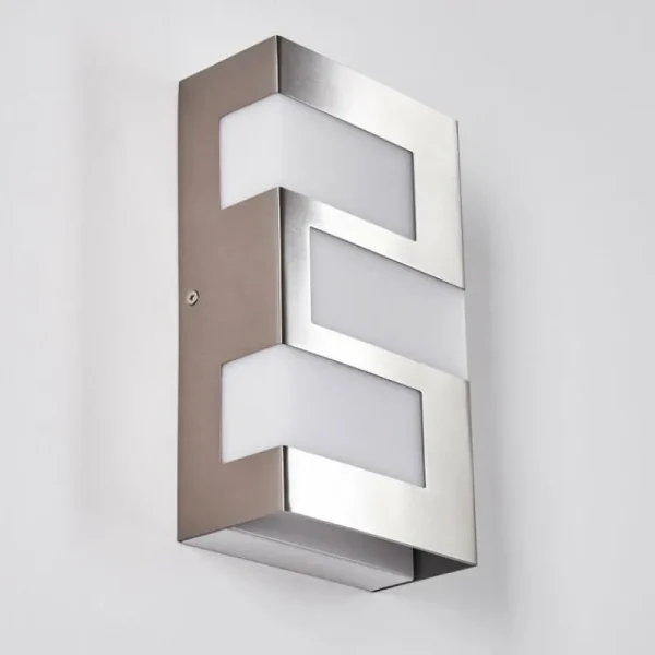 hofstein Applique murale d'extérieur Lannion LED Acier inoxydable, 3 lumières* Lampes Modernes