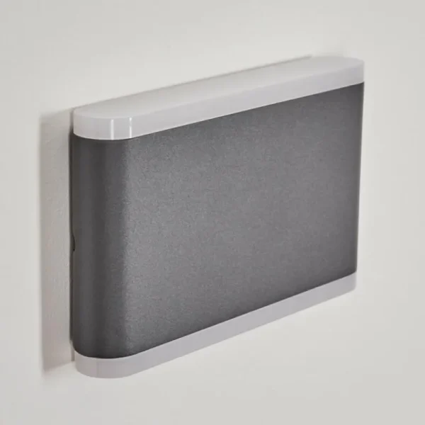 hofstein Applique murale d'extérieur Grude LED Anthracite, 2 lumières* Lampes Modernes