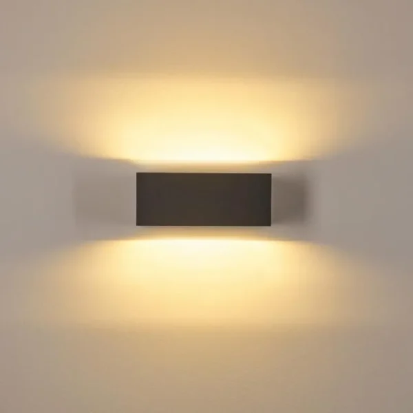 hofstein Applique murale d'extérieur Spidern LED Aluminium, 1 lumière* Lampes Modernes