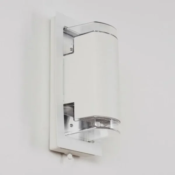 hofstein Applique murale d'extérieur Nabawa Blanc, 2 lumières* Lampes Modernes