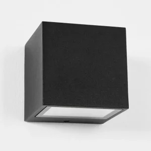 hofstein Applique murale d'extérieur Spidern LED Noir, 1 lumière* Lampes Modernes
