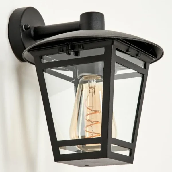 hofstein Applique murale d'extérieur Ausipar Noir, 1 lumière* Lampes Modernes