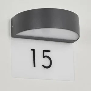 hofstein Applique murale d'extérieur Fletcher LED Anthracite, 2 lumières* Lampes Modernes