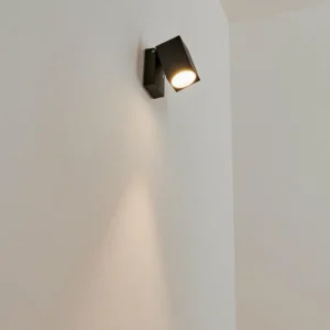 hofstein Applique murale d'extérieur Holiseva LED Noir, 1 lumière* Lampes Modernes