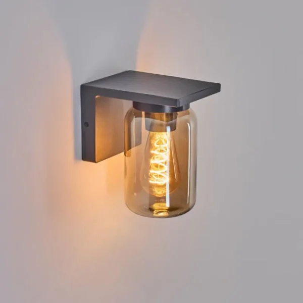 hofstein Applique murale d'extérieur Aquin Anthracite, 1 lumière* Lampes Modernes