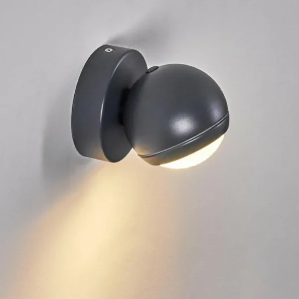 hofstein Applique murale d'extérieur Kapowai LED Anthracite, 1 lumière* Lampes Modernes