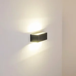 hofstein Applique murale d'extérieur GEMINI LED Anthracite, 1 lumière* Lampes Modernes
