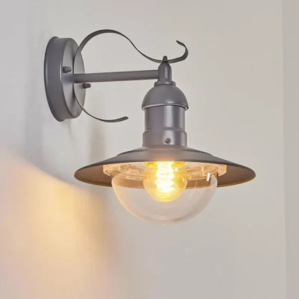 hofstein Applique murale d'extérieur Broni Anthracite, 1 lumière* Lampes Modernes