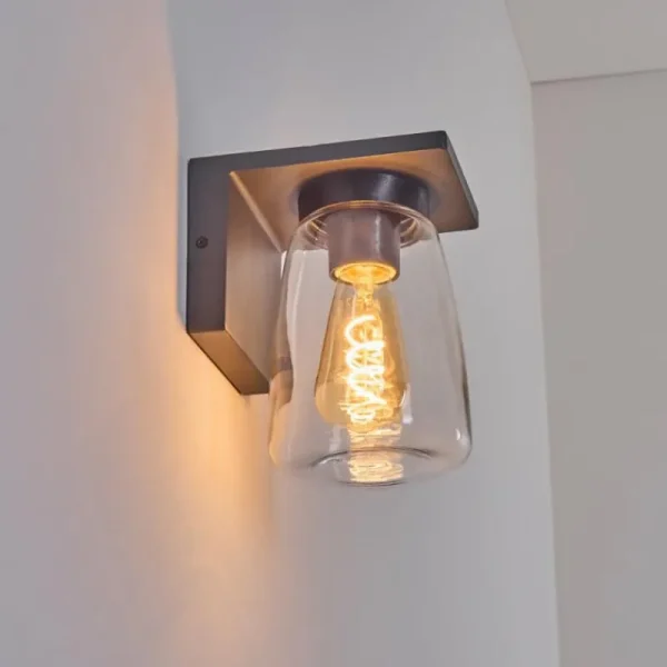 hofstein Applique murale d'extérieur Aquin Anthracite, 1 lumière* Lampes Modernes