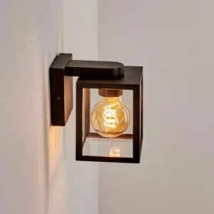 hofstein Applique murale d'extérieur Terioja Noir, 1 lumière* Lampes Modernes