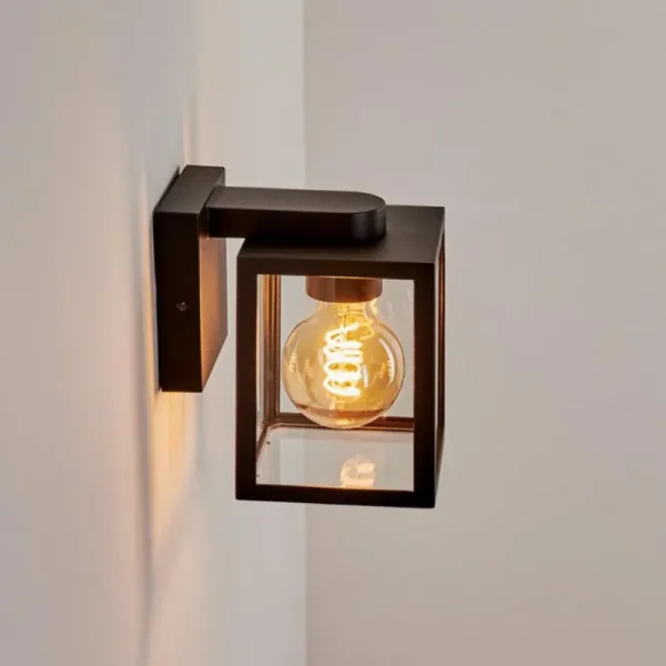 hofstein Applique murale d'extérieur Terioja Noir, 1 lumière* Lampes Modernes
