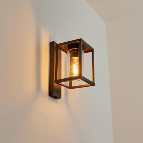 hofstein Applique murale d'extérieur Parkkola Anthracite, 1 lumière* Lampes Modernes