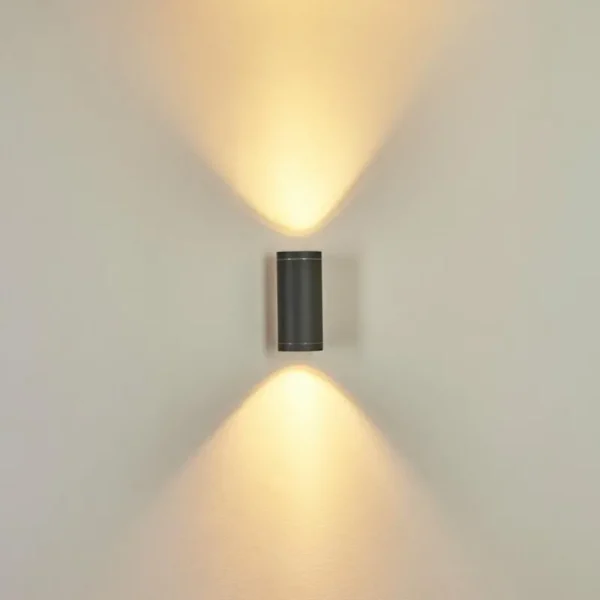 hofstein Applique murale d'extérieur Cebuentos Anthracite, 2 lumières* Lampes Modernes