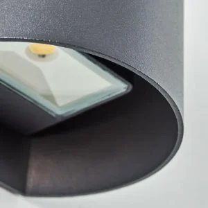 hofstein Applique murale d'extérieur Vikom LED Anthracite, 2 lumières* Lampes Modernes