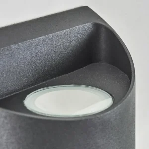 hofstein Applique murale d'extérieur Vikom LED Anthracite, 2 lumières* Lampes Modernes