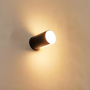 hofstein Applique murale d'extérieur Baulund LED Noir, 1 lumière* Lampes Modernes