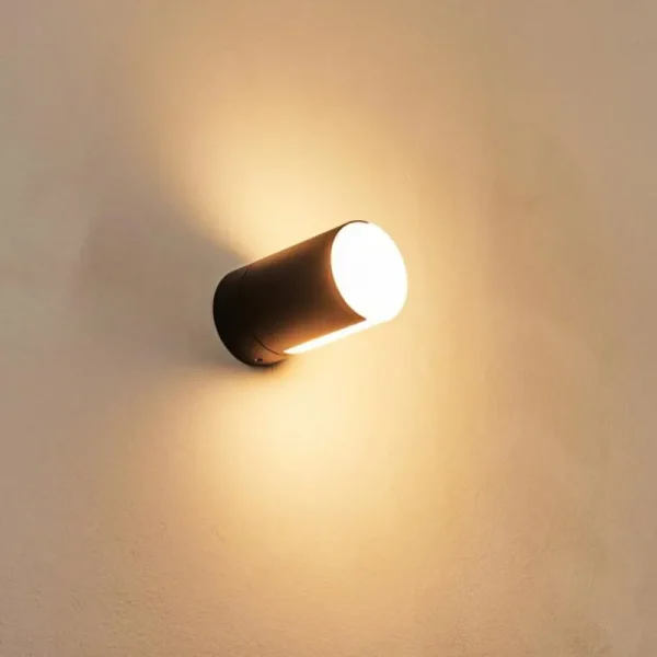 hofstein Applique murale d'extérieur Baulund LED Noir, 1 lumière* Lampes Modernes