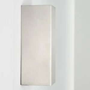 hofstein Applique murale d'extérieur Bogachiel LED Acier brossé, 1 lumière* Lampes Modernes