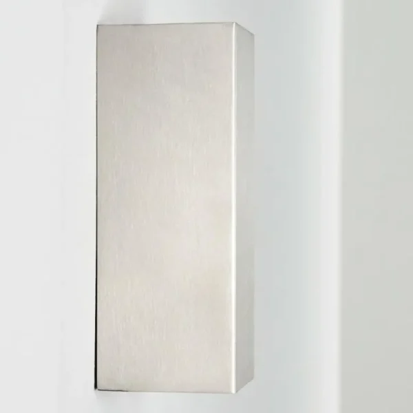 hofstein Applique murale d'extérieur Bogachiel LED Acier brossé, 1 lumière* Lampes Modernes