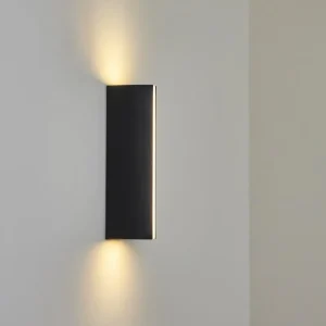 hofstein Applique murale d'extérieur Rotterdam LED Noir, 1 lumière* Lampes Modernes