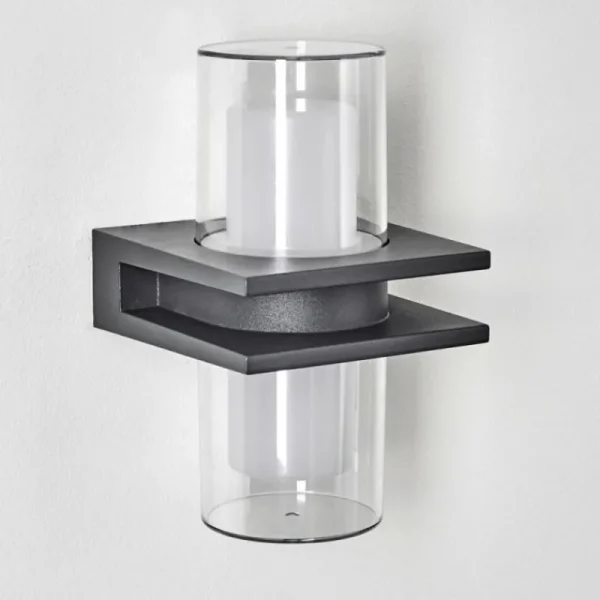 hofstein Applique murale d'extérieur Kekenis LED Anthracite, 1 lumière* Lampes Modernes