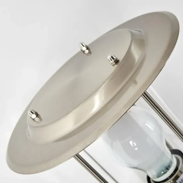 hofstein Applique murale d'extérieur Mulo Acier inoxydable, 1 lumière, Détecteur de mouvement* Lampes Modernes