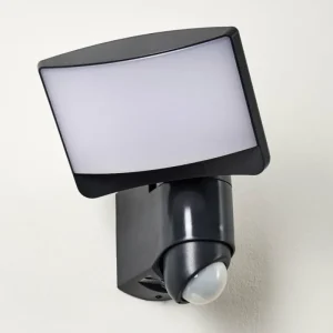 hofstein Applique murale d'extérieur Larvik LED Anthracite, 1 lumière, Détecteur de mouvement* Lampes Modernes
