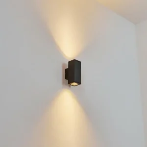 hofstein Applique murale d'extérieur Kastari Anthracite, 2 lumières* Lampes Modernes