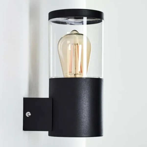 hofstein Applique murale d'extérieur Bodio Noir, 1 lumière* Lampes Modernes