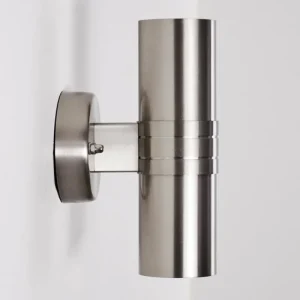 hofstein Applique murale d'extérieur Satava LED Chrome, 1 lumière* Lampes Modernes