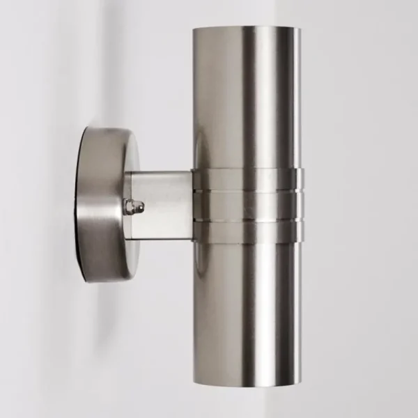 hofstein Applique murale d'extérieur Satava LED Chrome, 1 lumière* Lampes Modernes