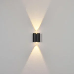 hofstein Applique murale d'extérieur Oiba LED Gris, 1 lumière* Lampes Modernes