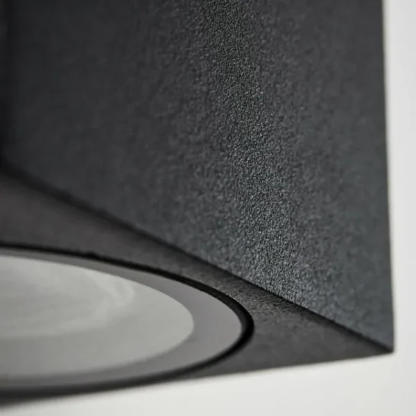 hofstein Applique murale d'extérieur Nordborg LED Noir, 1 lumière* Lampes Modernes