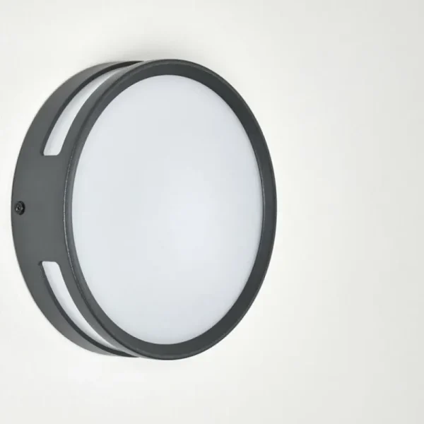 hofstein Applique murale d'extérieur Chiavari LED Anthracite, 1 lumière* Lampes Modernes
