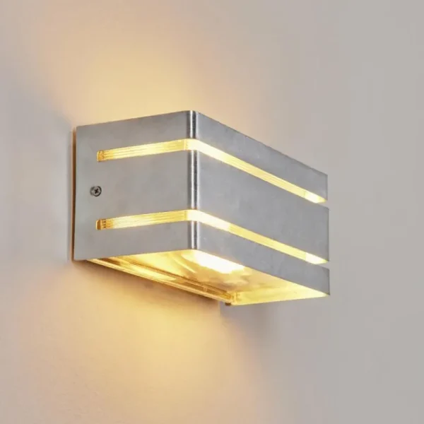 hofstein Applique murale d'extérieur Chavelhas Zingué, 1 lumière* Lampes Modernes