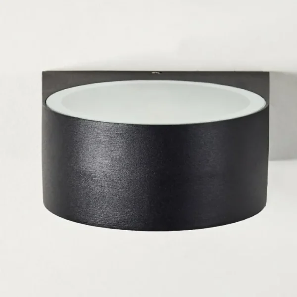 hofstein Applique murale d'extérieur Haderslev Noir, 1 lumière* Lampes Modernes