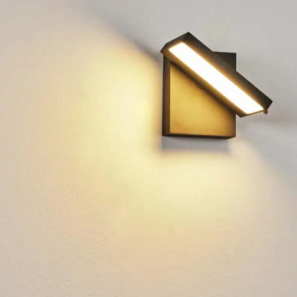 hofstein Applique murale d'extérieur Lyckan LED Noir, 1 lumière* Lampes Modernes