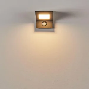 hofstein Applique murale d'extérieur Matlava LED Anthracite, Blanc, 1 lumière, Détecteur de mouvement* Lampes Modernes
