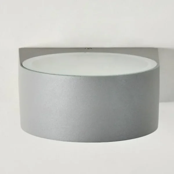 hofstein Applique murale d'extérieur Haderslev Gris, 1 lumière* Lampes Modernes