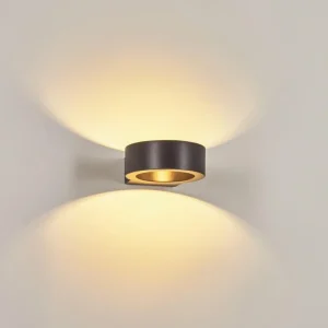 hofstein Applique murale d'extérieur Azervadinha LED Noir, 1 lumière* Lampes Modernes