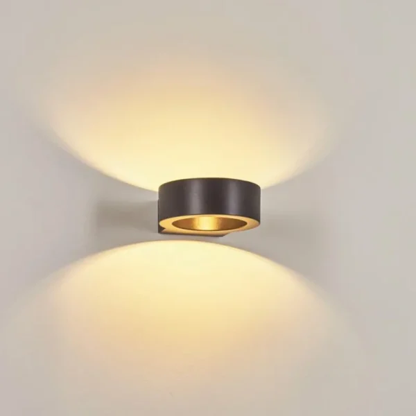 hofstein Applique murale d'extérieur Azervadinha LED Noir, 1 lumière* Lampes Modernes