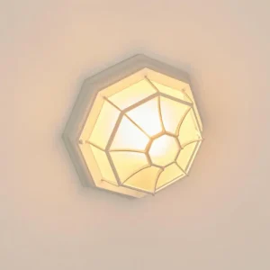 hofstein Applique murale d'extérieur Ibacache Blanc, 1 lumière* Lampes Modernes