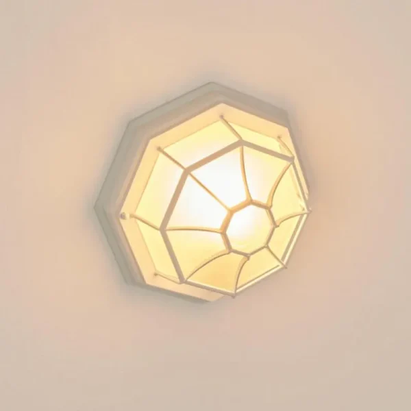 hofstein Applique murale d'extérieur Ibacache Blanc, 1 lumière* Lampes Modernes