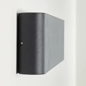 hofstein Applique murale d'extérieur Tinglev Anthracite, 2 lumières* Lampes Modernes