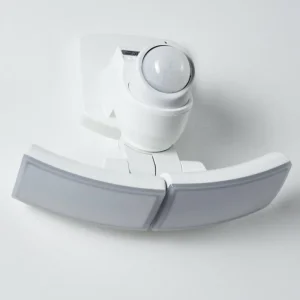 hofstein Applique murale d'extérieur Foroyar LED Blanc, 2 lumières, Détecteur de mouvement* Lampes Modernes