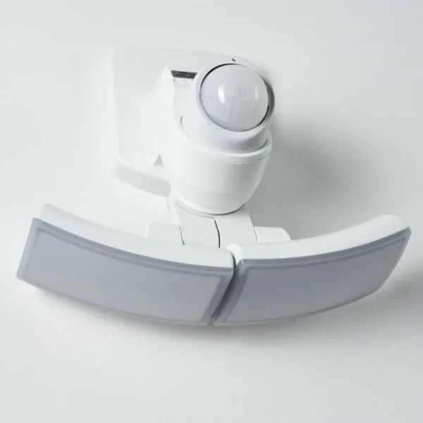 hofstein Applique murale d'extérieur Foroyar LED Blanc, 2 lumières, Détecteur de mouvement* Lampes Modernes