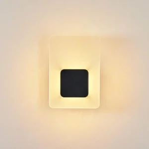 hofstein Applique murale d'extérieur Lunnom LED Noir, 1 lumière* Lampes Modernes