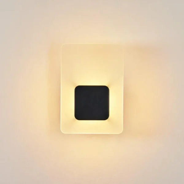 hofstein Applique murale d'extérieur Lunnom LED Noir, 1 lumière* Lampes Modernes