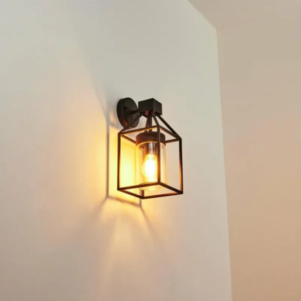 hofstein Applique murale d'extérieur Fiskenes Noir, 1 lumière* Lampes Modernes