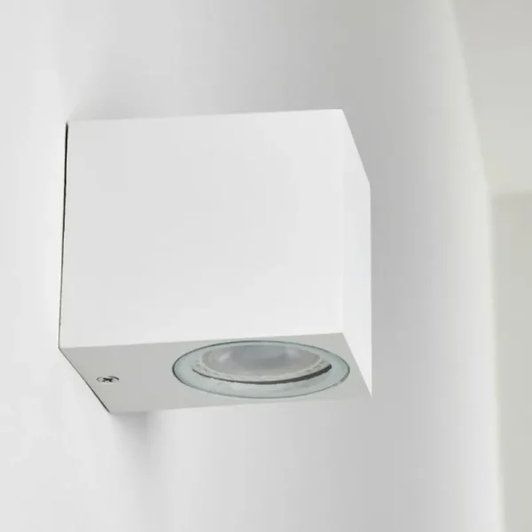hofstein Applique murale d'extérieur Nordborg LED Blanc, 1 lumière* Lampes Modernes